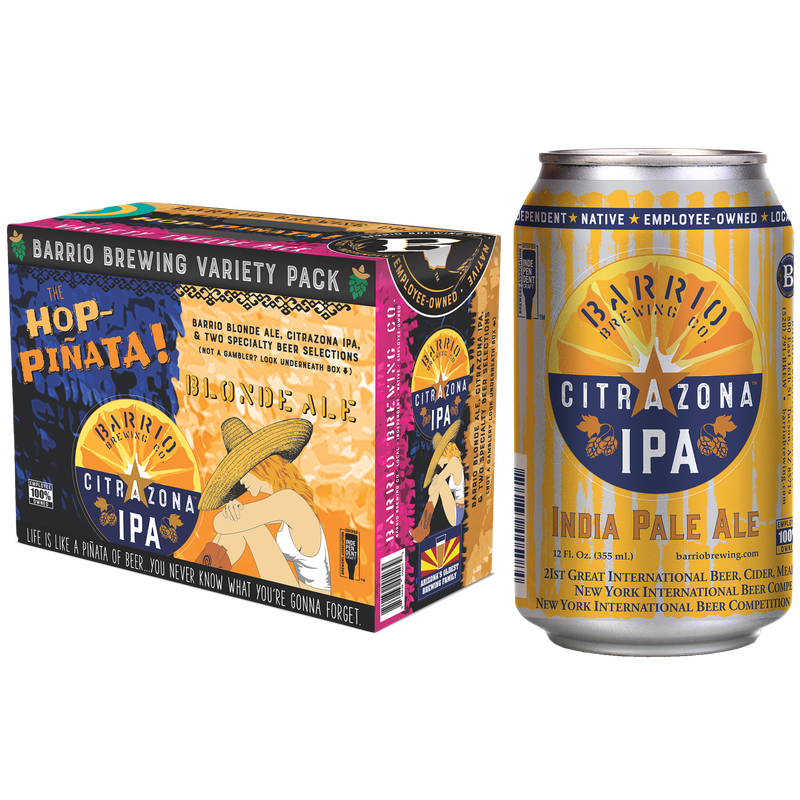 Barrio Ale Variety Pack 12pk 12oz Can 6.5% ABV – BevMo! Arizona