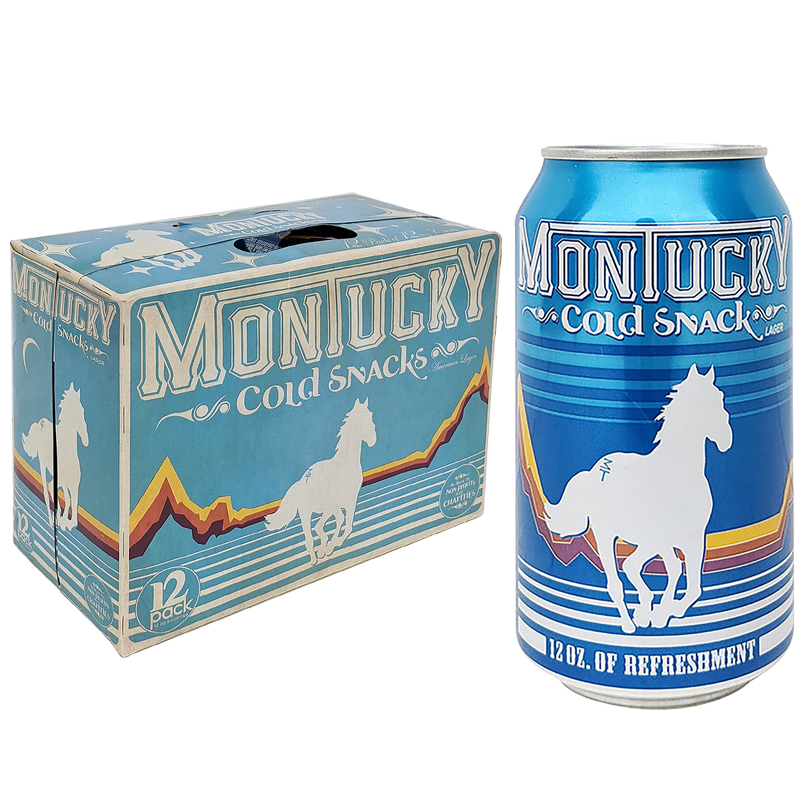 Montucky Cold Snacks Lager 12pk 12oz Can 4.1% ABV – BevMo! Arizona