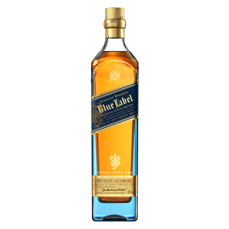 Johnnie Walker Blue Label Blended Scotch Whisky, 750ml (80 Proof Johnnie Walker Blue Label Blended Scotch Whisky, 750ml (80 Proof