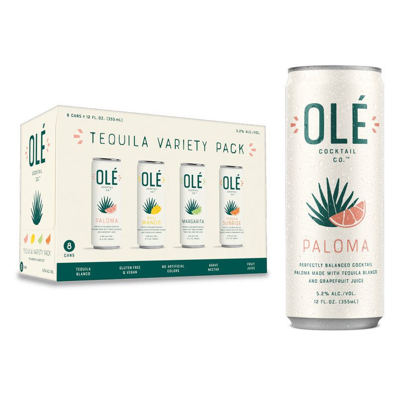 Ole Tequila Variety Pack 8pk 5.2% ABV – BevMo! Arizona