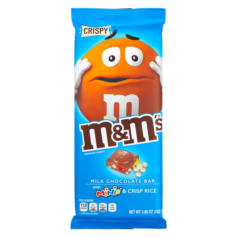 M&M's Crispy Milk Chocolate Bar 3.9oz – BevMo! Arizona