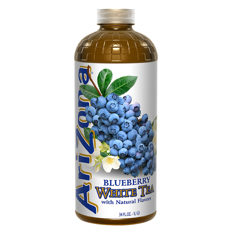 AriZona Blueberry White Tea 34oz Btl – BevMo! Arizona
