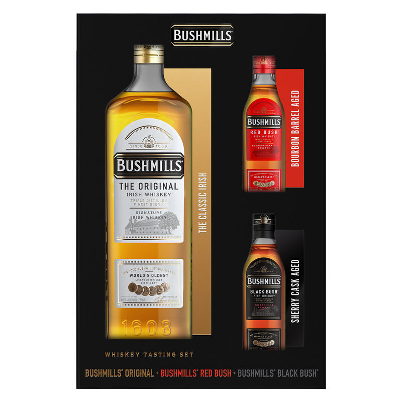 Bushmills Original with Black Bush 50 ml with Red Bush 50 ml