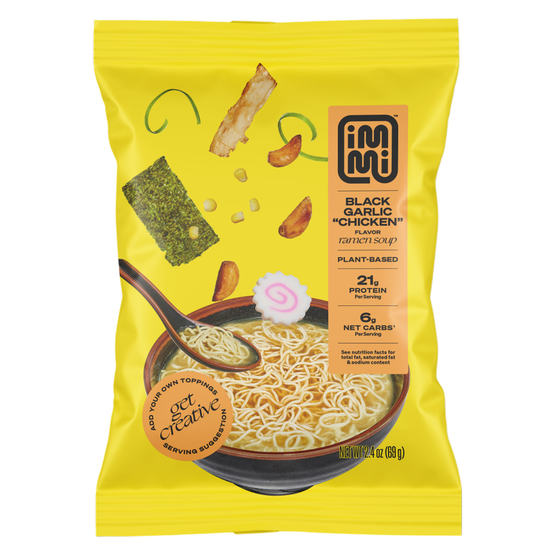 AIM One エイムワン モイスチャーマスク 80g✖️3 Immi Black Garlic Chicken Ramen 2.43oz – BevMo! Arizona