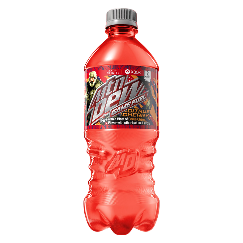 Mountain Dew Game Fuel Citrus Cherry 20oz – BevMo! Arizona