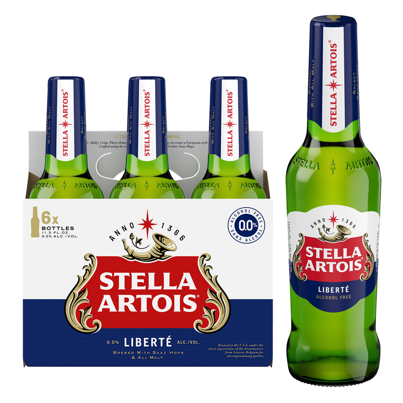 Stella Artois Liberte 0.0 Non-Alcoholic (6PKB 11.2 OZ) – BevMo