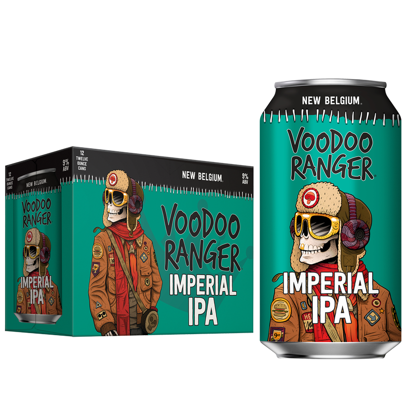 New Belgium Voodoo Ranger Imperial IPA 12pk 12oz Can 9.0% ABV New Belgium Voodoo Ranger Imperial IPA 12pk 12oz Can 9.0% ABV