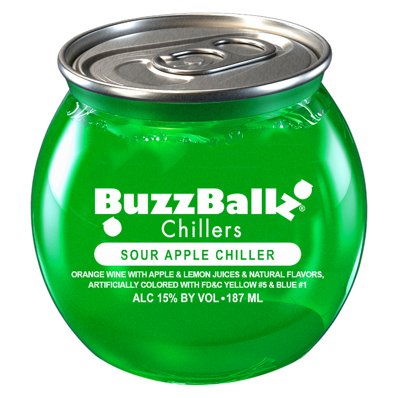 BuzzBallz Chillers Sour Apple 187 ml – BevMo! Arizona
