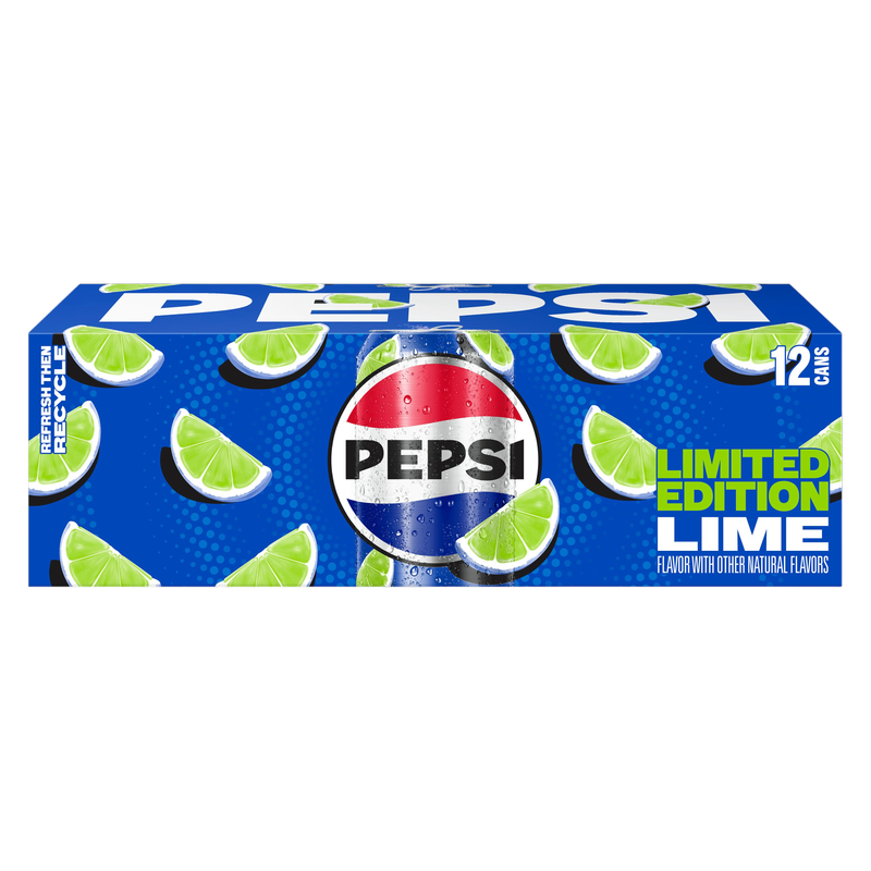 Pepsi Lime 12oz 12pk Can – BevMo! Arizona