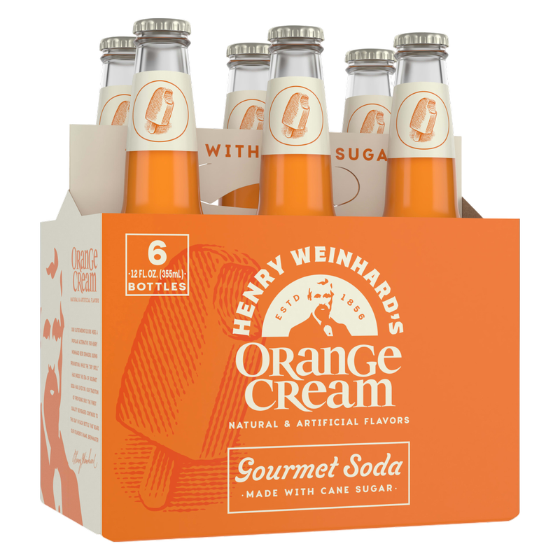 Henry Weinhard's Orange Cream Soda 6pk 12oz Btl – BevMo! Arizona