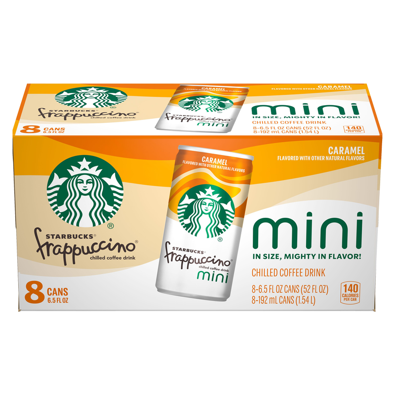 Starbucks Caramel Frappuccino 8pk 6.5oz Can – BevMo! Arizona