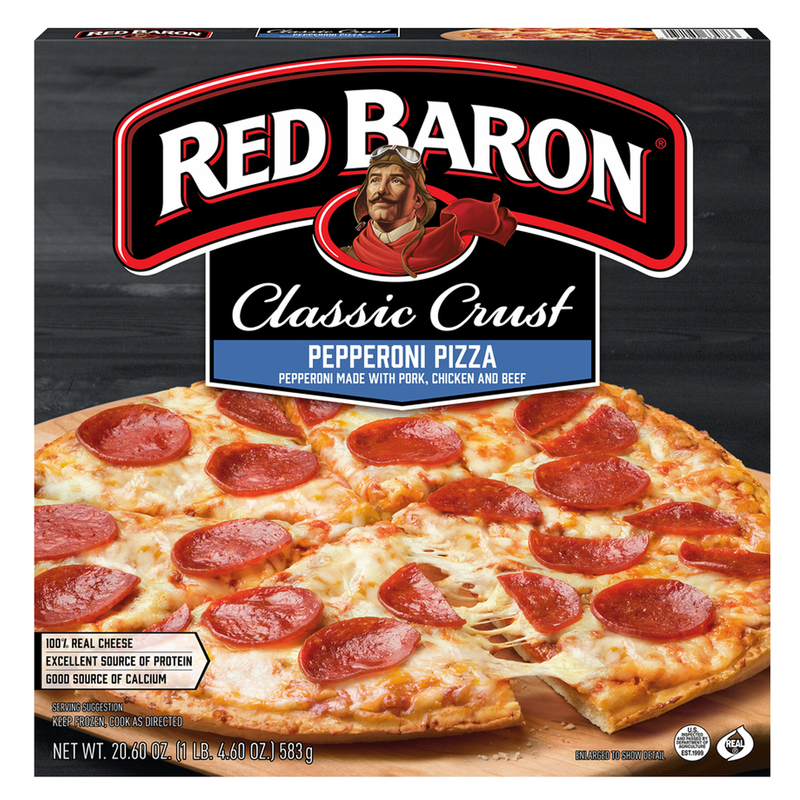 Red Baron Frozen Classic Crust Pepperoni Pizza 14in 20.6oz – BevMo