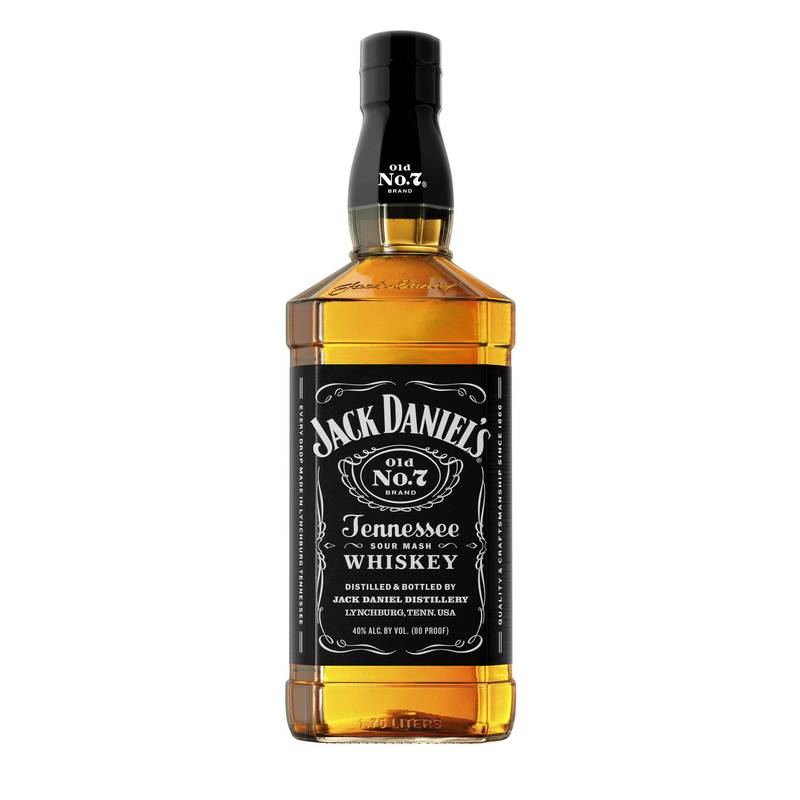 Jack Daniel's 700㎖　ウィスキー Jack Daniel's Old No. 7 Tennessee Whiskey 1.75L (80 Proof) – BevMo