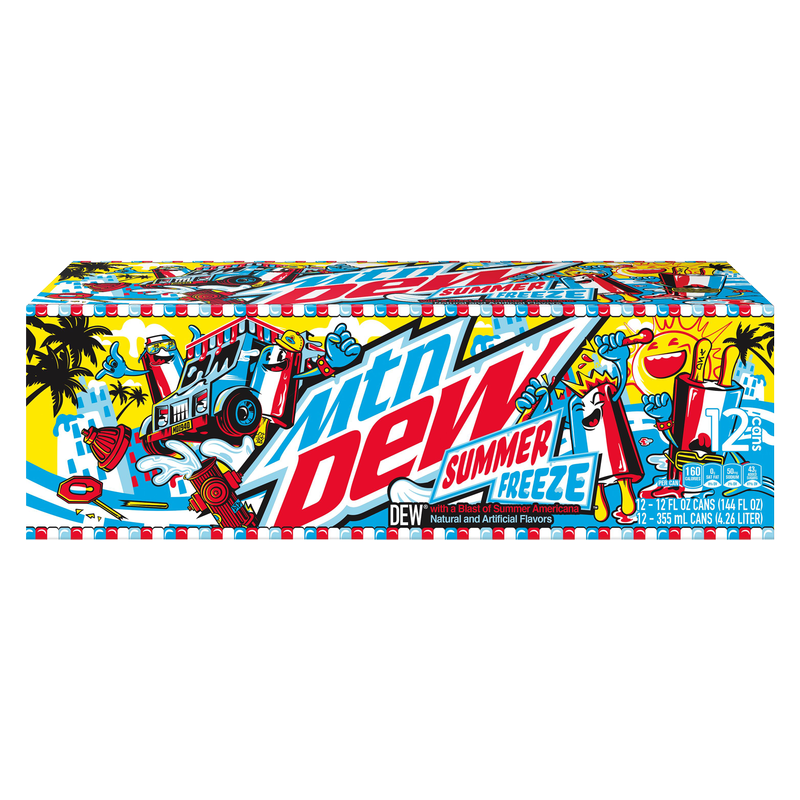 Mountain Dew Summer Freeze 12pk 12oz Can – BevMo! Arizona