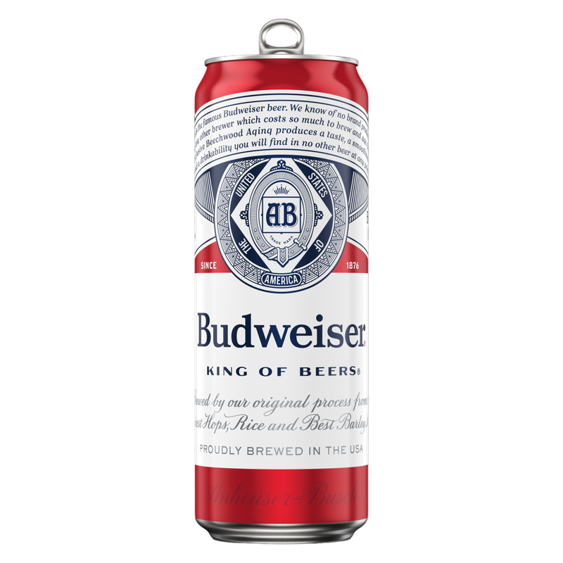 Budweiser Single 25oz Can 5.0% ABV – BevMo! Arizona