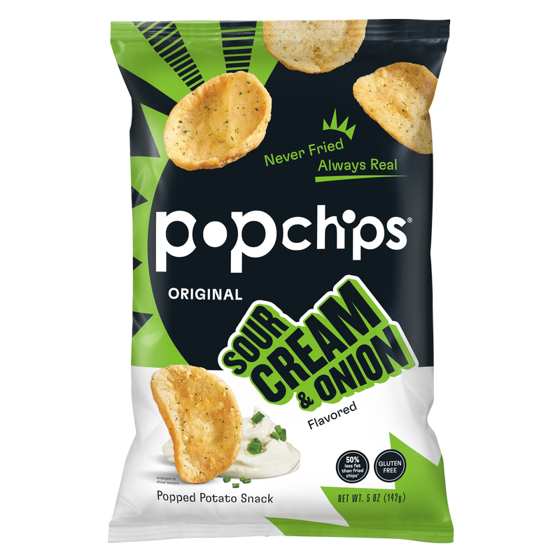 Popchips Sour Cream & Onion Potato Chips 5oz – BevMo! Arizona