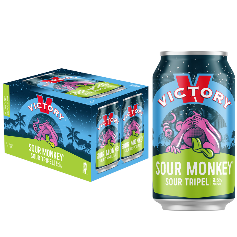 Victory Sour Monkey 6pk 12oz Can 9.5% ABV – BevMo! Arizona