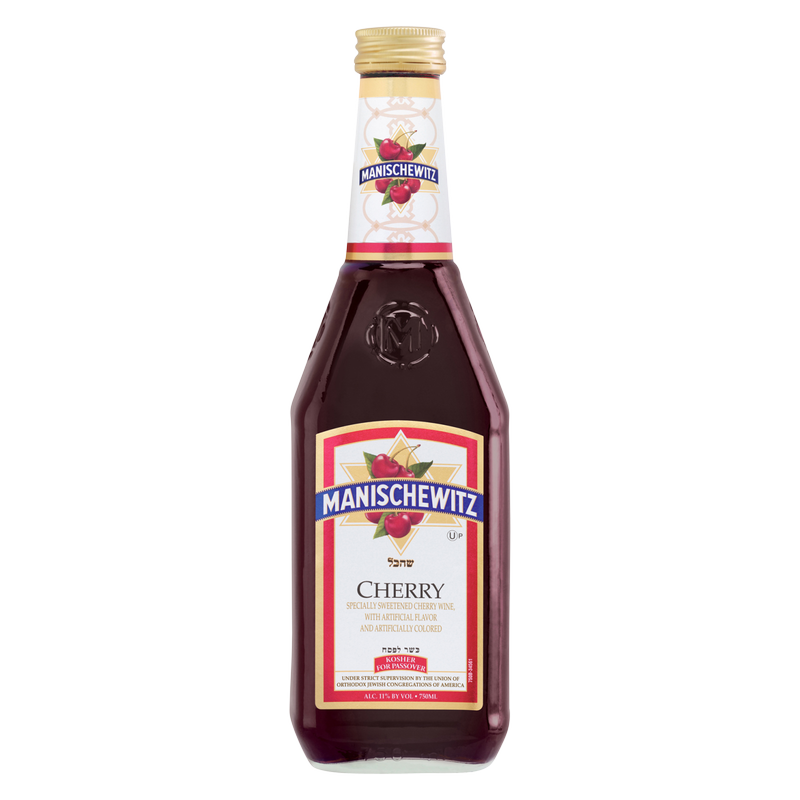 Manischewitz Cherry 750ml 13% ABV – BevMo! Arizona