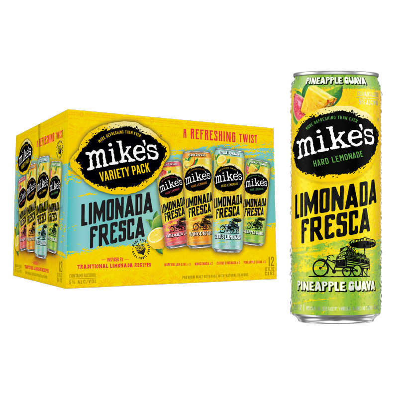 Mike's Hard Limonada Fresca Variety 12pk 12oz Can 5.0% ABV – BevMo