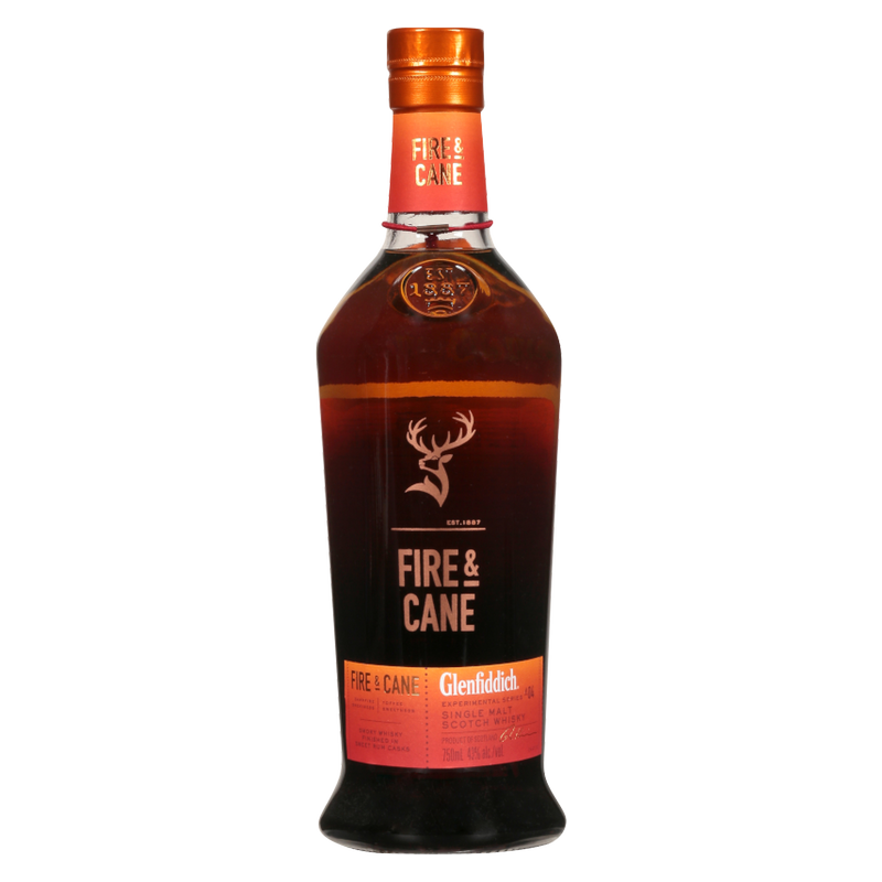 Glenfiddich Fire & Cane Single Malt Scotch Whisky 750 ml – BevMo