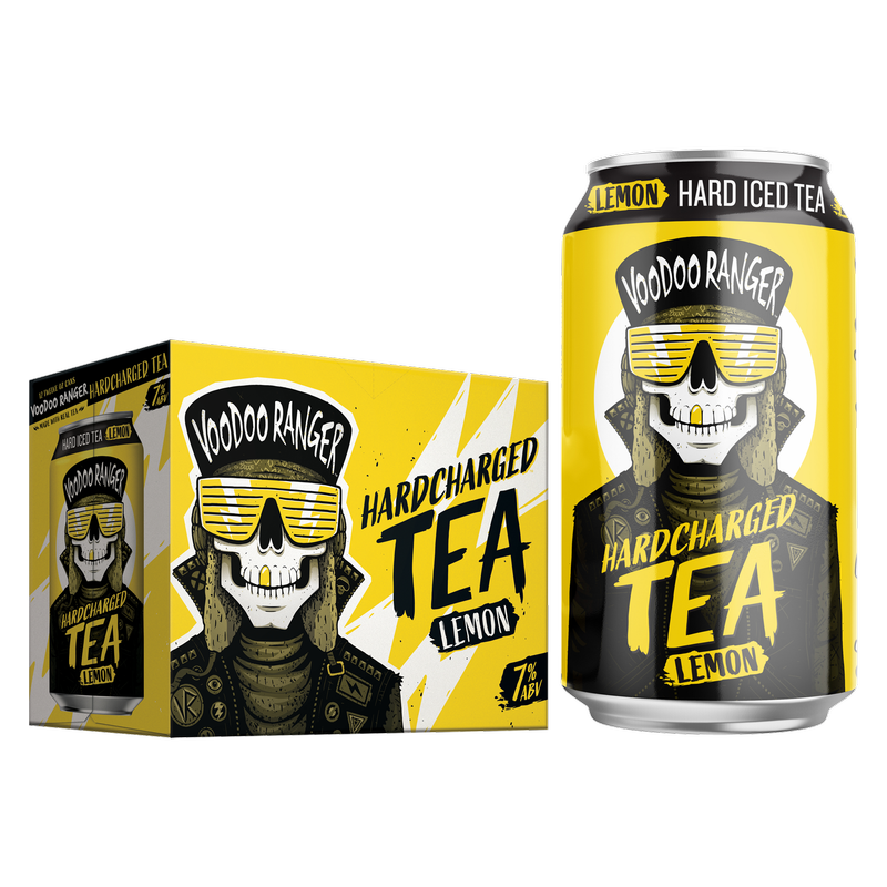 New Belgium Voodoo Ranger Hardcharged Tea Lemon 12pk 12oz Can 7.0