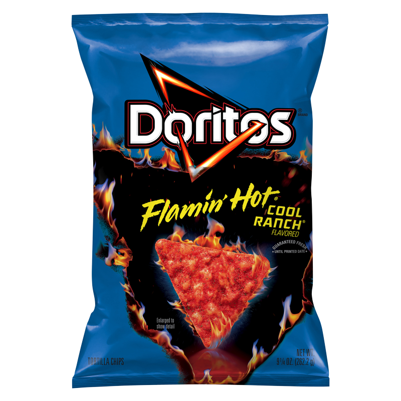 Doritos Flamin' Hot Cool Ranch Tortilla Chips 9.25oz – BevMo! Arizona