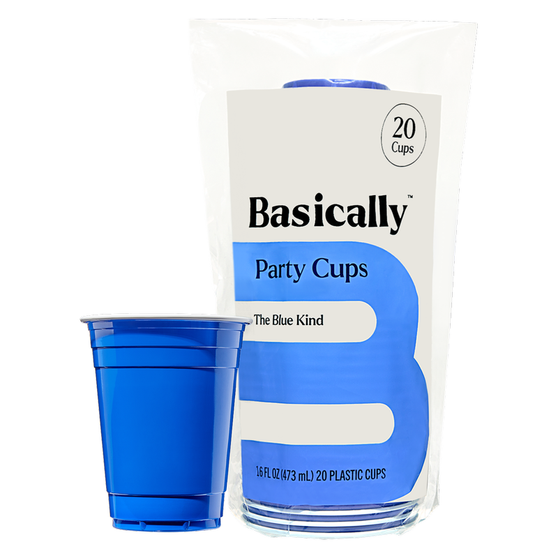 Basically 20ct Blue Party Cups – BevMo! Arizona