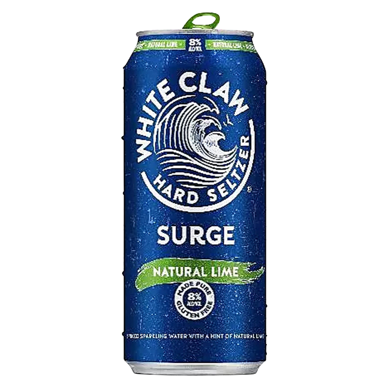 White Claw Hard Seltzer Surge Natural Lime (16 OZ CAN) – BevMo