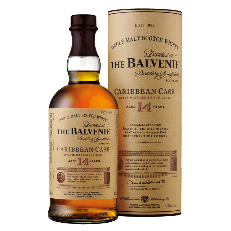 The Balvenie 14 Yr Caribbean Cask 750ml (86 proof) – BevMo! Arizona