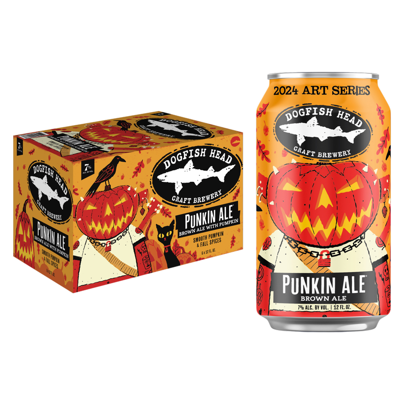 Dogfish Head Punkin Ale 6pk 12oz Can 7.0% ABV – BevMo! Arizona
