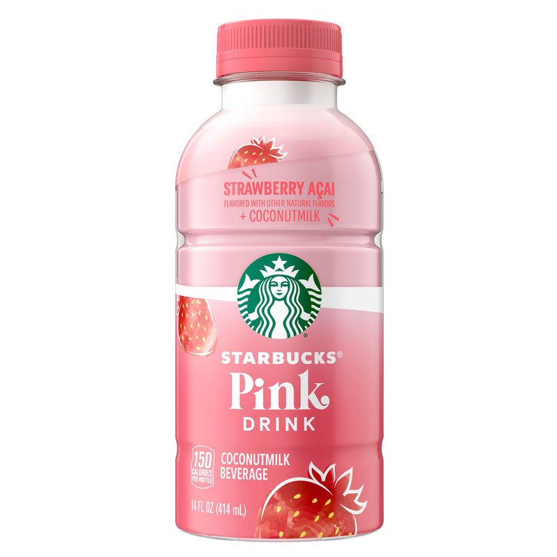 Starbucks Coffee Drink Pink Drink Strawberry 14oz Btl – BevMo! Arizona