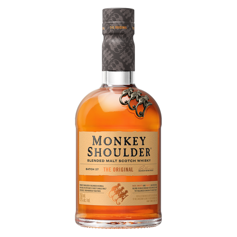 Monkey Shoulder Whiskey 750ml (80 Proof) – BevMo! Arizona