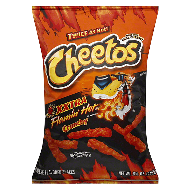 FLチ・ラ800パウチ12◯●シュガーページ●◯ Cheetos Crunchy Xxtra Flamin' Hot 8.5oz – BevMo! Arizona