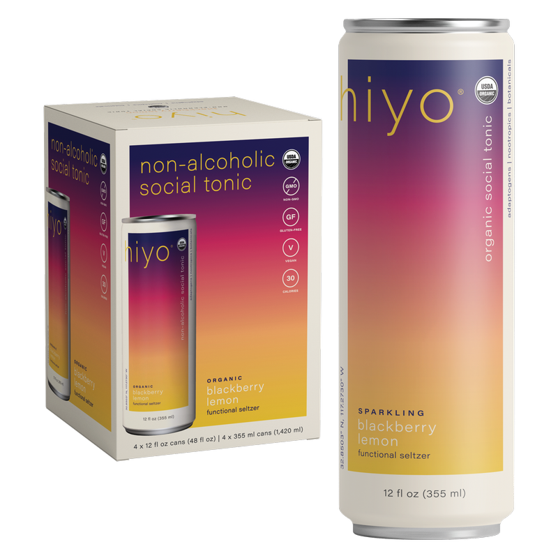 Hiyo Blackberry Lemon 4pk 12oz Can – BevMo! Arizona