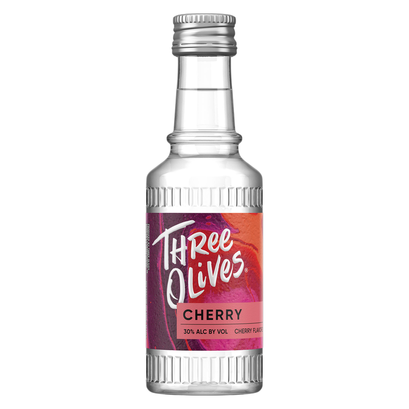 Three Olives Vodka Cherry 50ml (60 Proof) – BevMo! Arizona