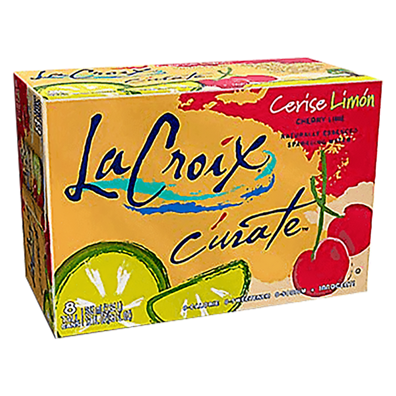 La Croix Curate Cherry-Lime Sparkling Water 8pk 12oz Can – BevMo