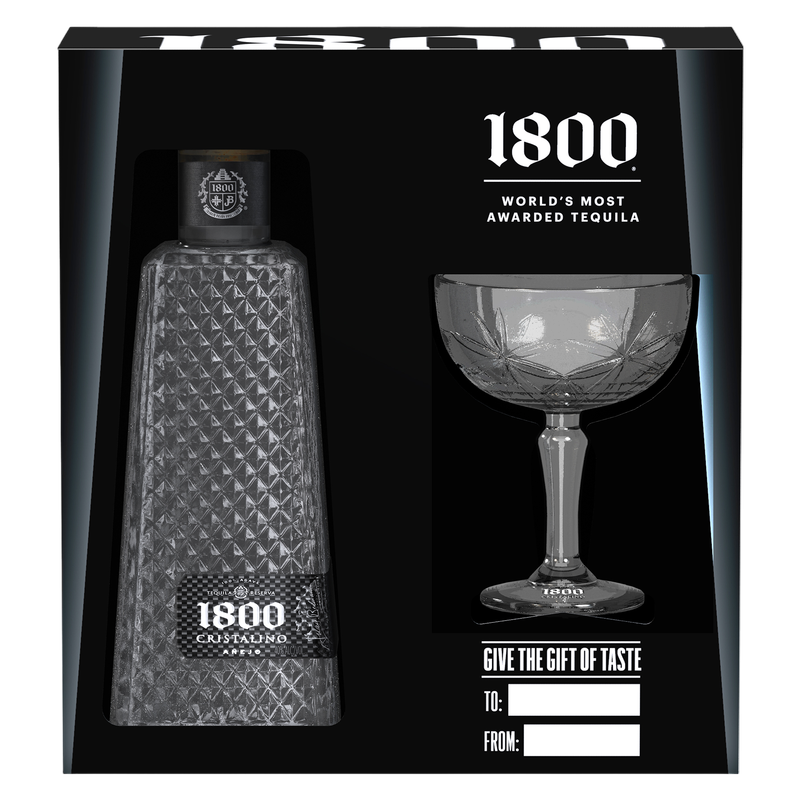 プレミアムテキーラ　1800 Cristalino 1800 Tequila Cristalino 750ml (80 Proof) - 1800 – BevMo!