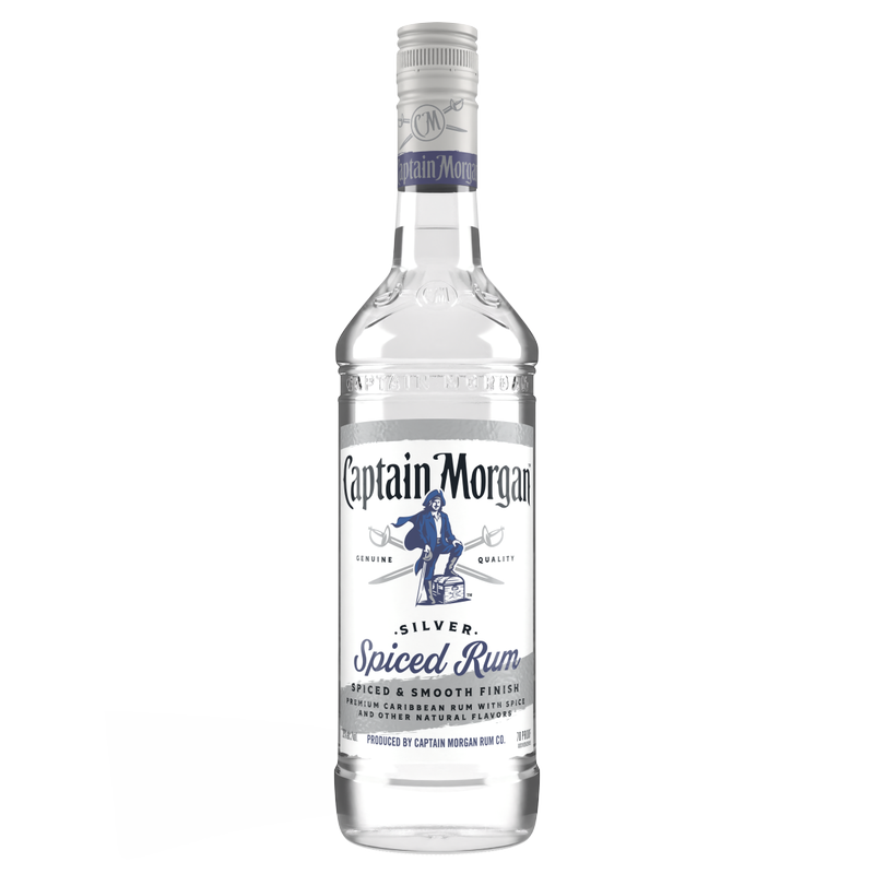 Captain Morgan Silver Spiced Rum 750ml (70 proof) – BevMo! Arizona