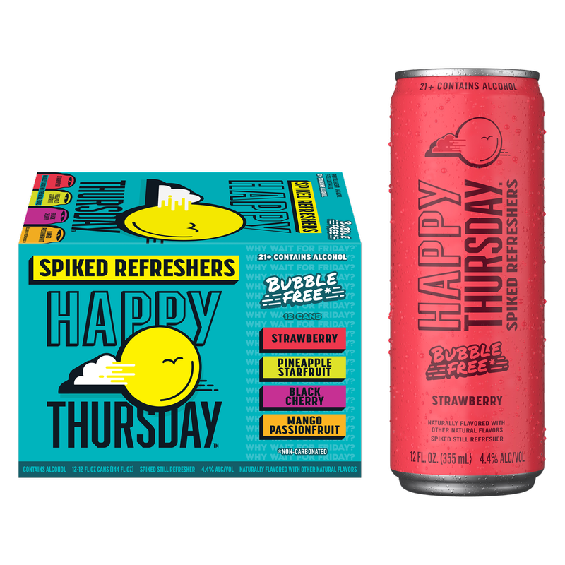 Happy Thursday Variety Pack 12pk 12oz Cans 4.4% ABV – BevMo! Arizona