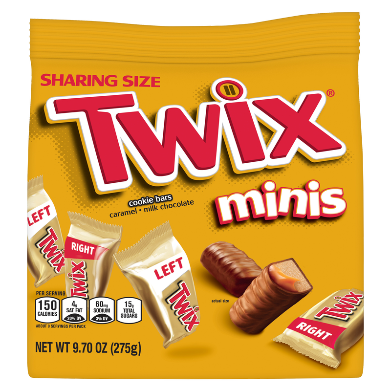 アッキー　twins10oz Twix Caramel Minis 9.7oz – BevMo! Arizona