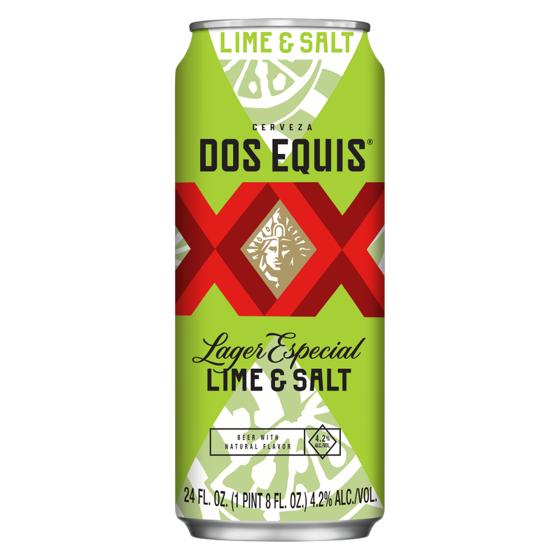 Dos Equis Lime & Salt Lager Single 24oz Can – BevMo! Arizona