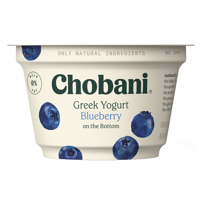 その他 molinta blueberry yogurt Chobani Blueberry on the Bottom Nonfat Greek Yogurt - 5.3oz
