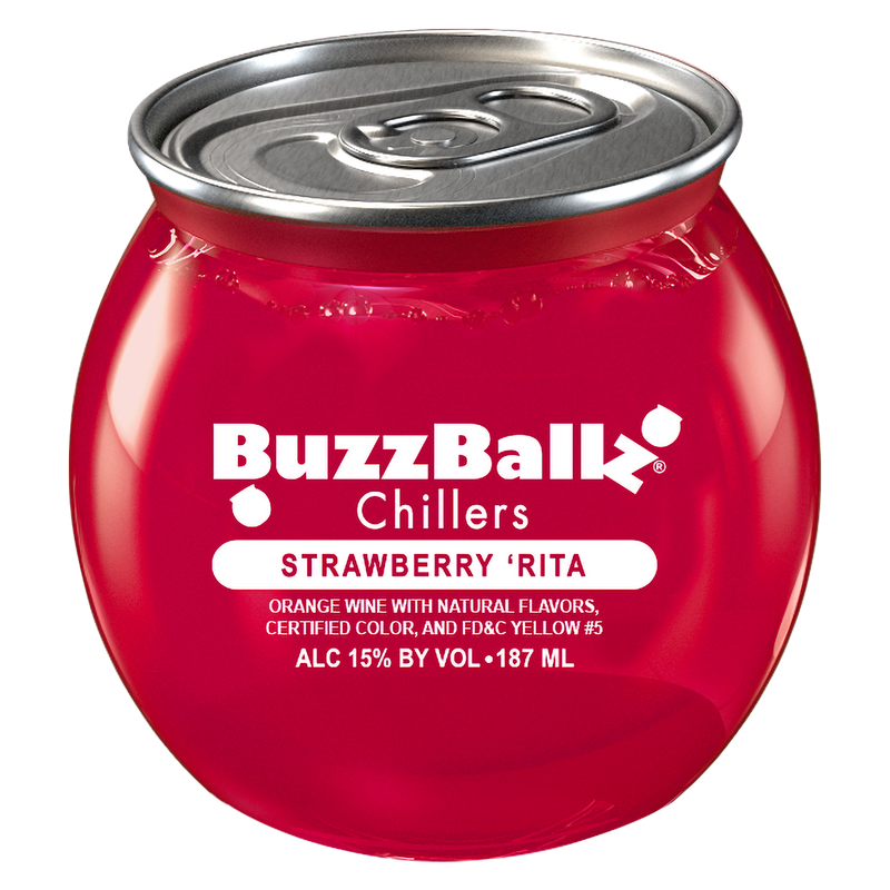 BuzzBallz Chillers Strawberry 187ml – BevMo! Arizona