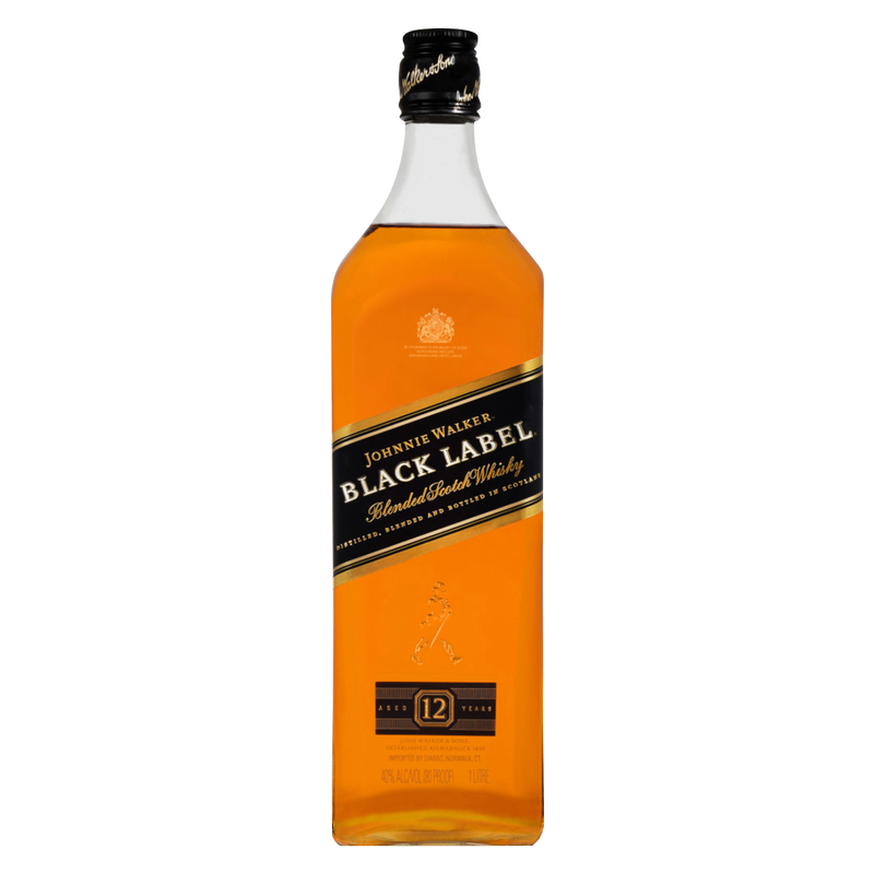 Johnnie Walker Black Label Blended Scotch Whisky, 1 L – BevMo! Arizona