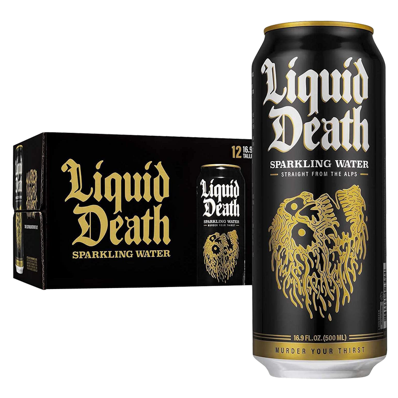 Liquid Death Sparkling Mountain Water 12pk 16.9oz Can – BevMo! Arizona