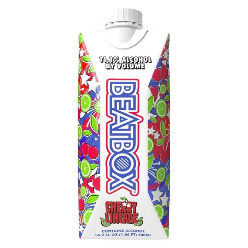 BeatBox Cherry Limeade 500ml 11.1% ABV Wine Party Punch – BevMo
