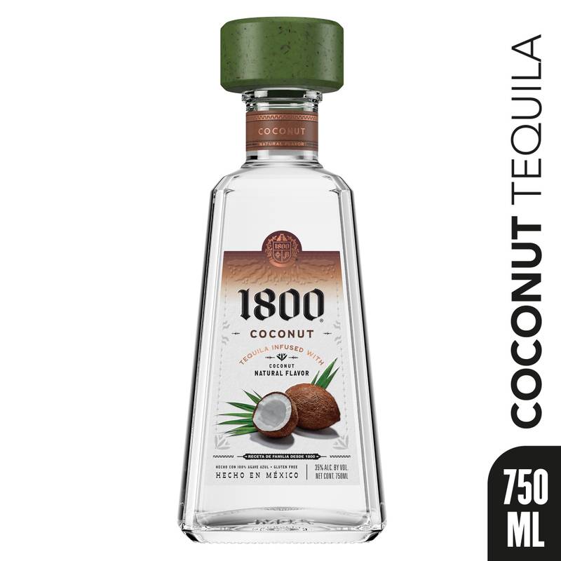1800 Tequila Coconut 750ml (70 Proof) – BevMo! Arizona