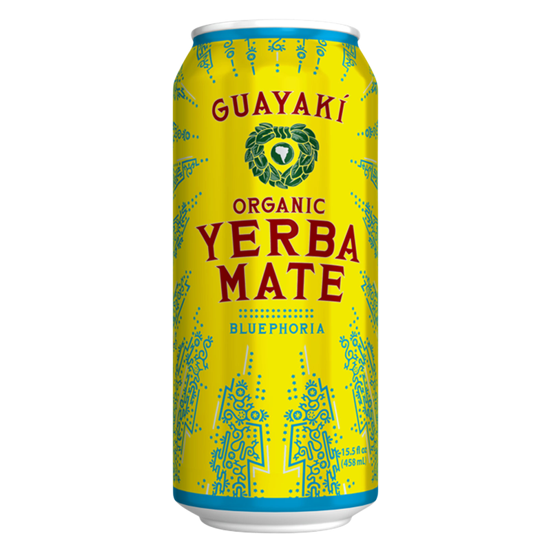 Guayaki Yerba Mate Organic Bluephoria 15.5oz Can – BevMo! Arizona