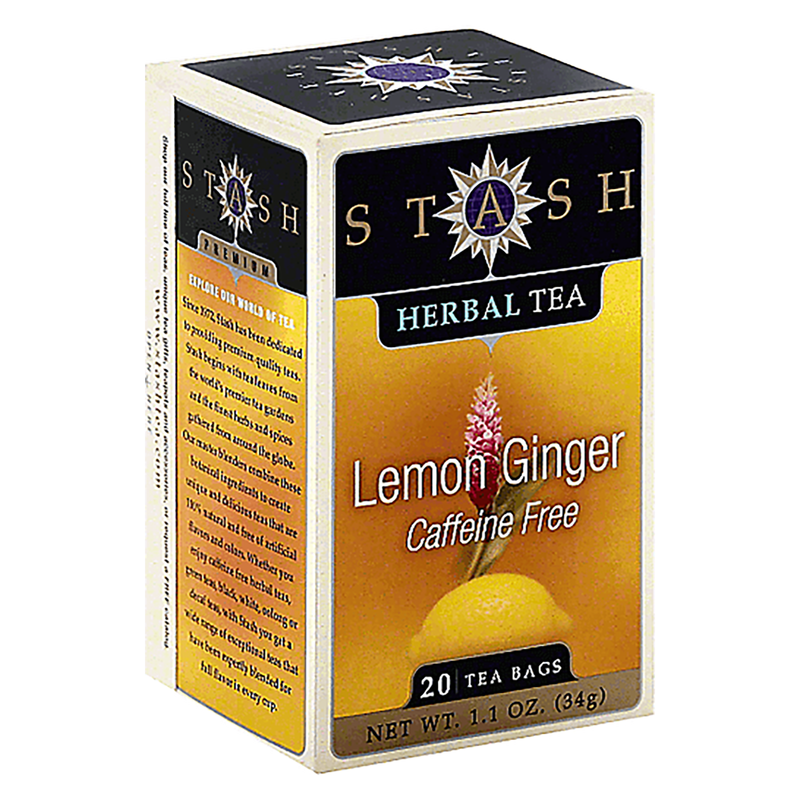 ＳｔＡｎ ヒートネックケア アイボリー Stash Lemon Ginger Tea 20ct – BevMo! Arizona