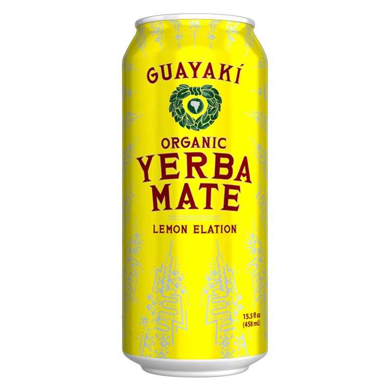 Guayaki Yerba Mate Organic Lemon Elation 15.5oz Can – BevMo! Arizona